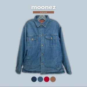 VINTAGE | Fleece-Lined Duke Haband Denim Jacket